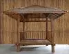 Product image 9 of the product “Gazebo 420x414x410cm Model1, only in Bankirai, with a fence on three sides. ”